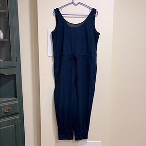 Drew size L blue jumpsuit